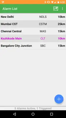 In Train Alarm android App screenshot 17