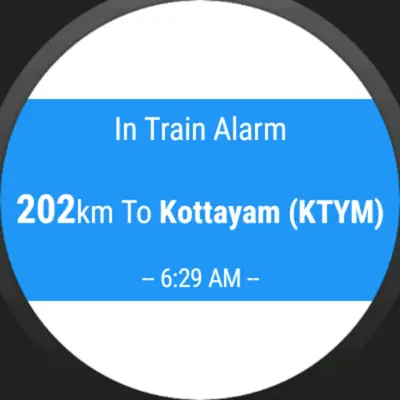 In Train Alarm android App screenshot 3